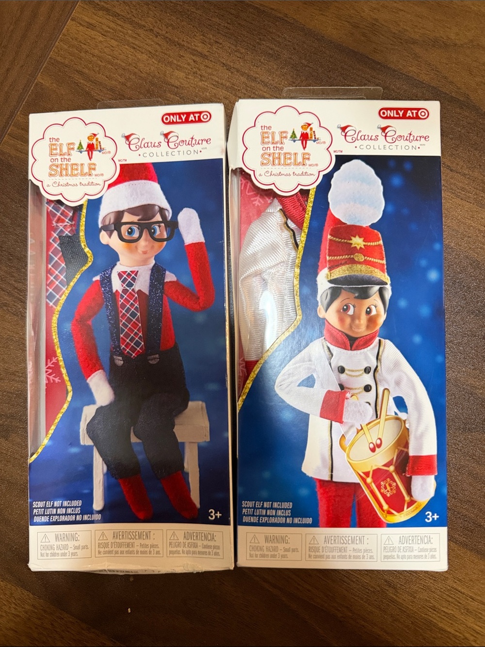 Elf on the shelf costumes (2 total)